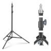 ZODUCT Heavy Duty 7 Feet Tripod Stand compatible with Ring light and Photography Lights, Speedlight, Flash, Softbox, Umbrella, Strobe Light, Camera for videography, vlogging, Heavy Duty Portable Stand