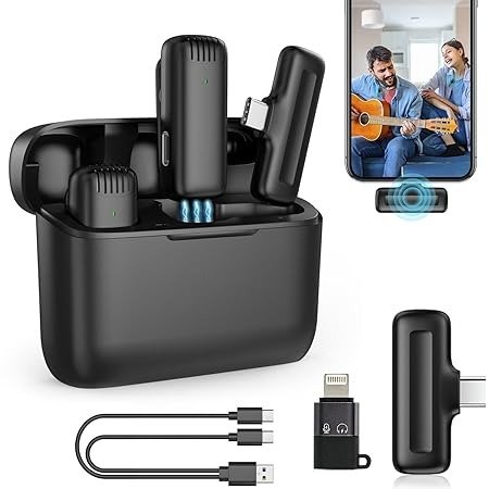 ZODUCT J13 Wireless Lavalier Mic (iPhone/Type-C)