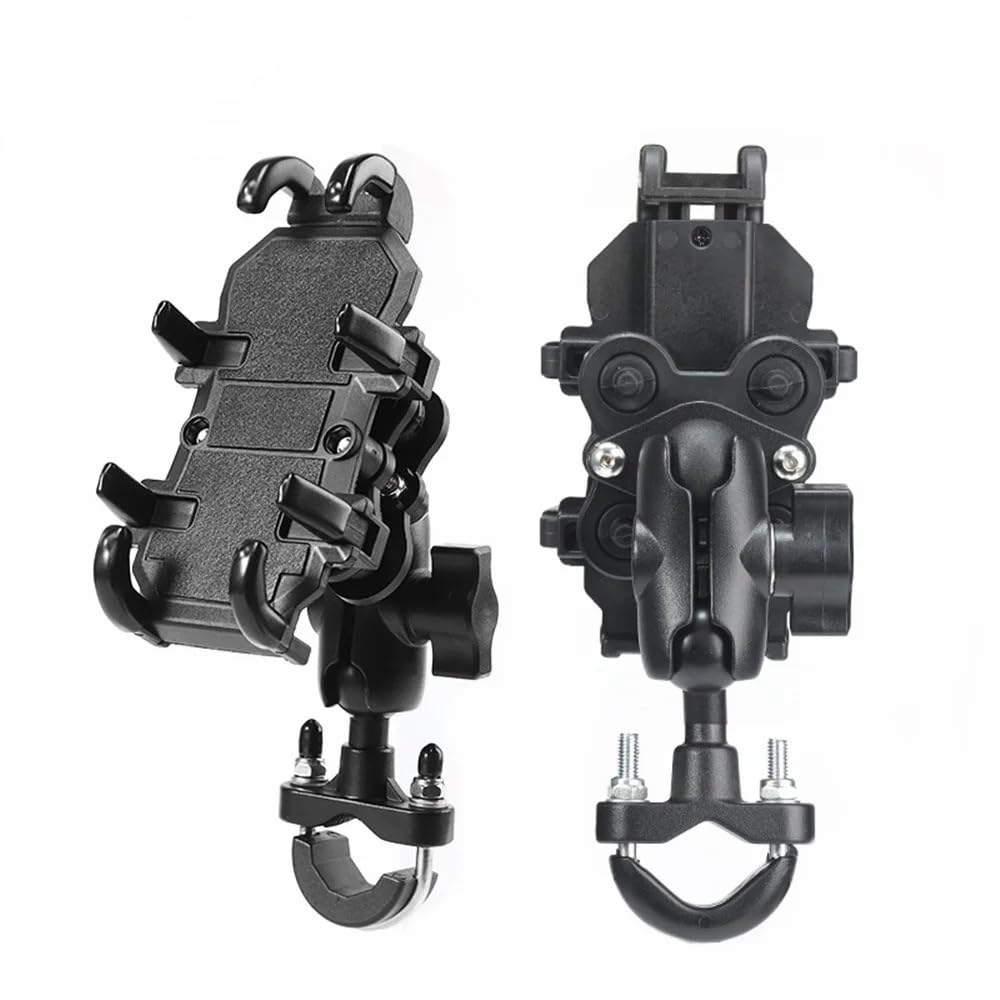 Anti-Vibration, Shock Proof Motorcycle Mount Mobile Holder 360 Rotation Anti-Theft Waterproof