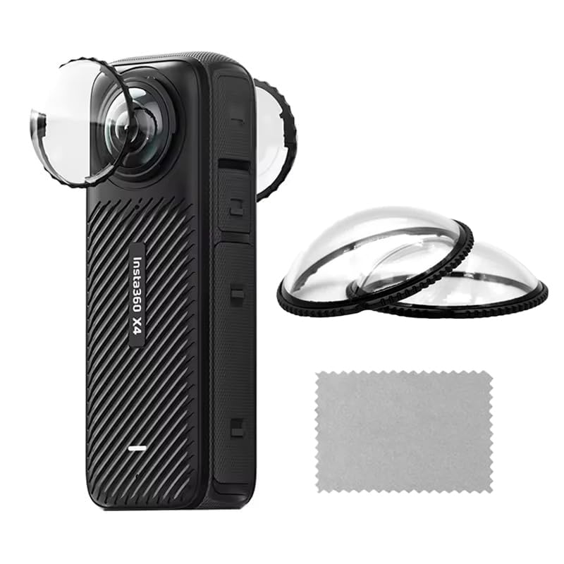 Insta 360 One X4 2Pcs Dual Lens Protector Guard Tempered for Insta360 Action Camera