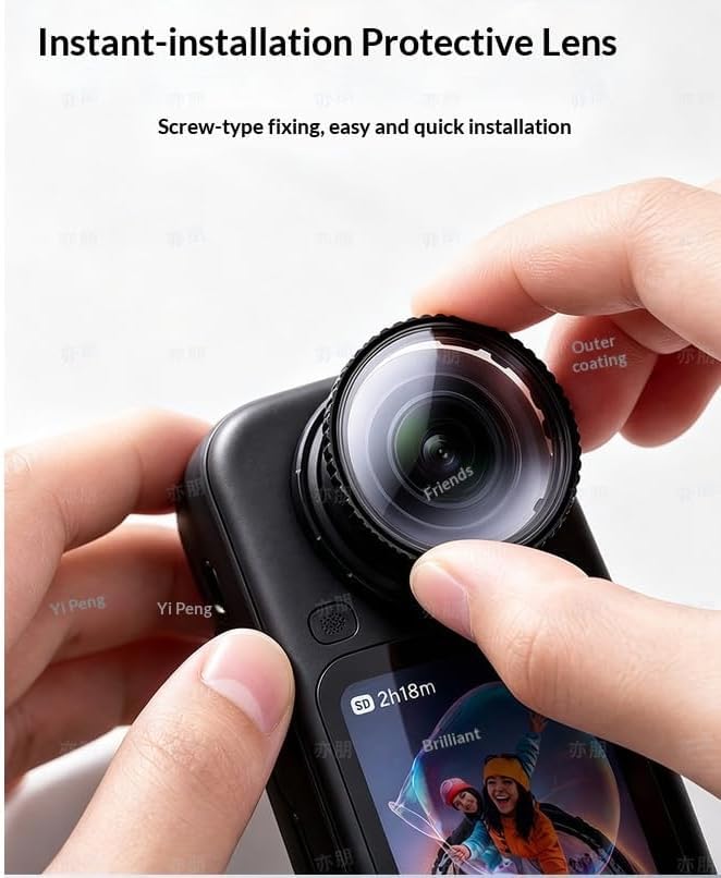 Insta 360 X6 Dual Lens Protector